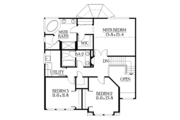 Craftsman Style House Plan - 3 Beds 2.5 Baths 3577 Sq/Ft Plan #132-356 