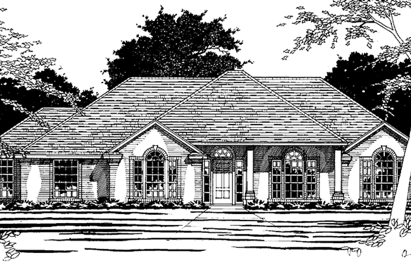Home Plan - Country Exterior - Front Elevation Plan #472-381