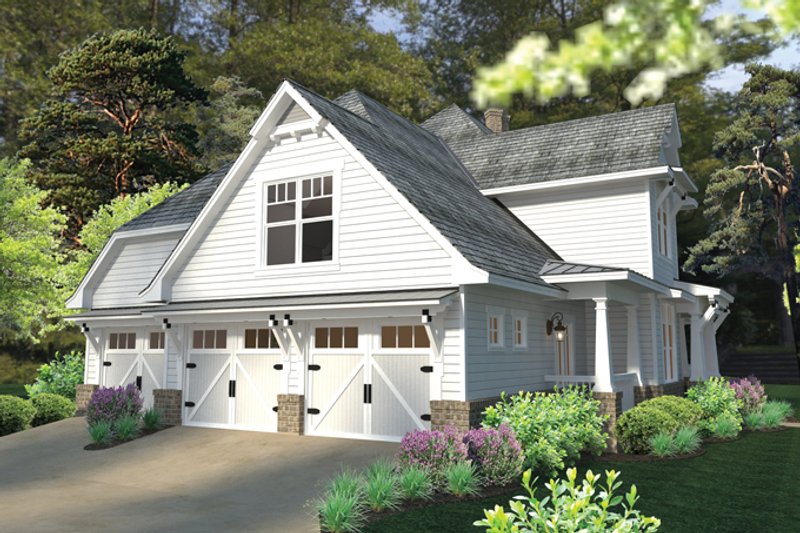 Architectural House Design - Exterior - Other Elevation for Craftsman House Plan #120-248 - 3 bed, 2.5 bath