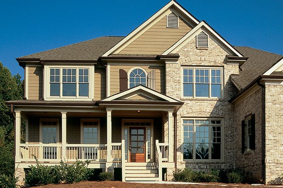 Exterior - Front Elevation 7 for Country House Plan #927-737 - 5 bed, 4 bath