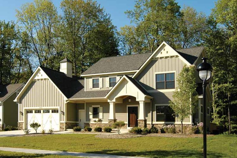 Home Plan - Country Exterior - Front Elevation Plan #928-96