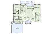 European Style House Plan - 3 Beds 2.5 Baths 2091 Sq/Ft Plan #17-3403 