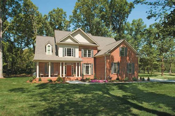 Exterior - Front Elevation 3 for Craftsman House Plan #927-133 - 3 bed, 2.5 bath