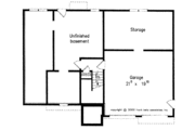 Colonial Style House Plan - 3 Beds 2 Baths 1492 Sq/Ft Plan #927-770 