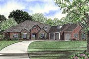 Traditional Style House Plan - 3 Beds 3.5 Baths 4121 Sq/Ft Plan #17-2757 