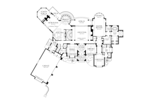 European Floor Plan - Main Floor Plan #929-895