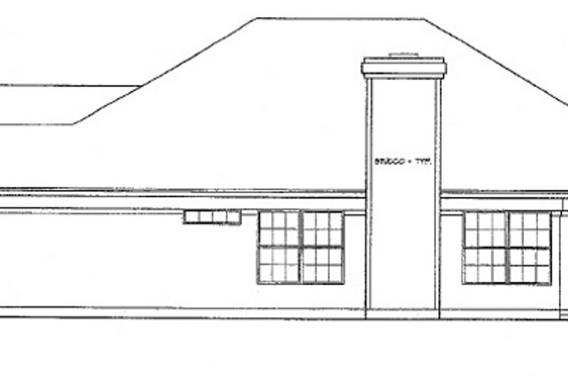 Home Plan - Exterior - Other Elevation for Mediterranean House Plan #472-62 - 2 bed, 2 bath