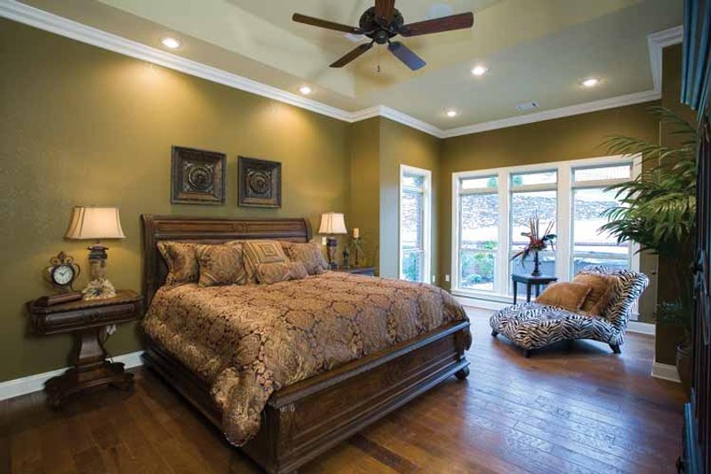 Dream House Plan - Interior - Master Bedroom for Traditional House Plan #17-2721 - 3 bed, 2.5 bath