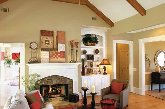Interior - Family Room for Craftsman House Plan #927-917 - 3 bed, 2.5 bath