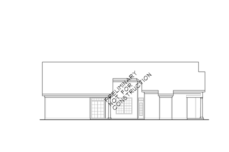 Home Plan - Exterior - Other Elevation 1 for Bungalow House Plan #927-290 - 2 bed, 2 bath