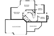 Craftsman Style House Plan - 5 Beds 3.5 Baths 4375 Sq/Ft Plan #132-392 