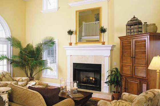 Interior - Family Room for Traditional House Plan #930-156 - 3 bed, 2.5 bath