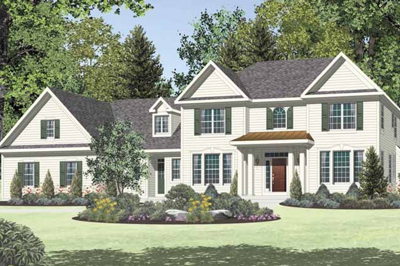 Home Plan - Traditional Exterior - Front Elevation Plan #328-462
