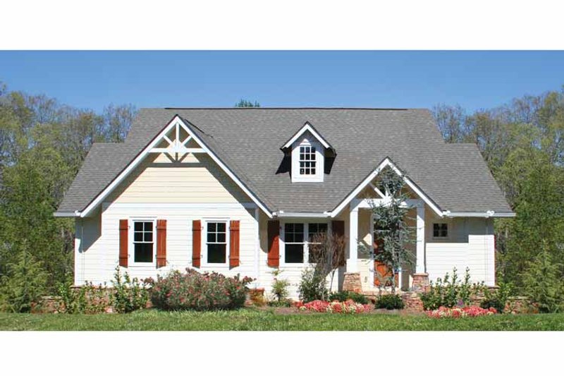 Home Plan - Exterior - Front Elevation 3 for Craftsman House Plan #54-337 - 3 bed, 3 bath