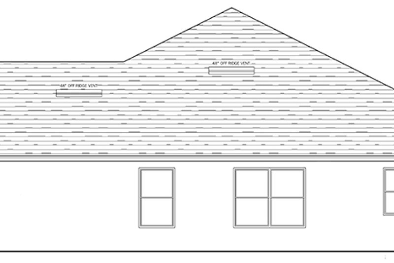Home Plan - Exterior - Other Elevation for Traditional House Plan #1058-120 - 4 bed, 2 bath