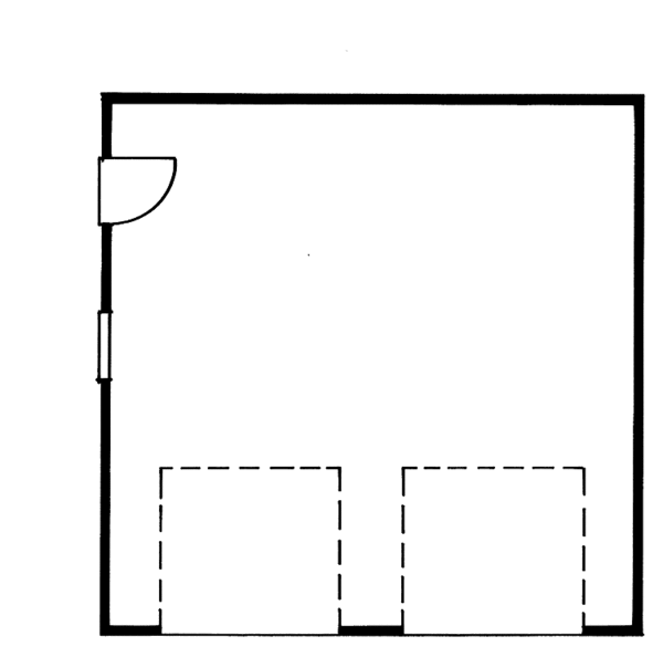 House Design - Ranch Floor Plan - Main Floor Plan #47-1061