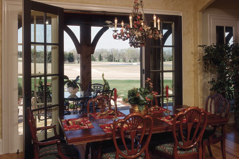 Architectural House Design - Interior - Dining Room for European House Plan #453-176 - 3 bed, 3.5 bath