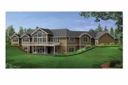 Craftsman Style House Plan - 4 Beds 3.5 Baths 7372 Sq/Ft Plan #132-552 