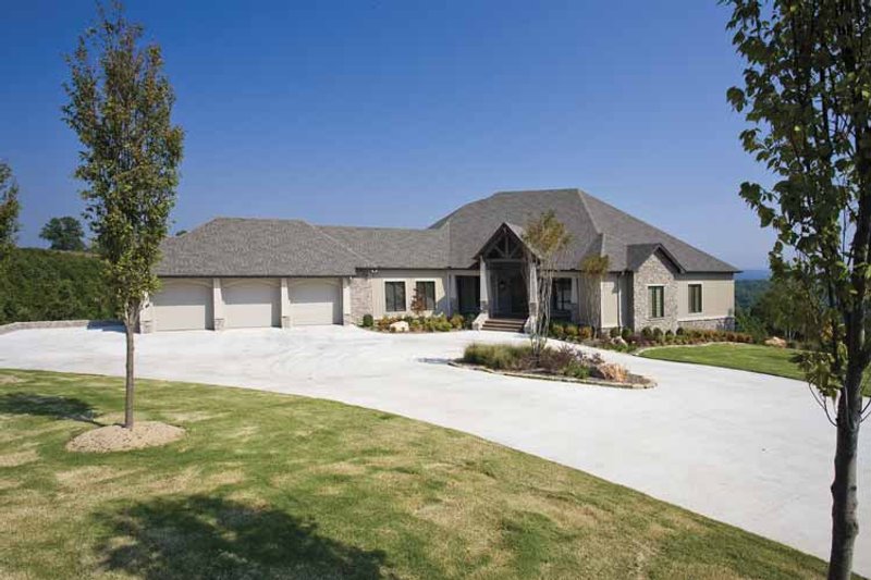 Architectural House Design - Exterior - Front Elevation 5 for Traditional House Plan #17-3302 - 4 bed, 4.5 bath