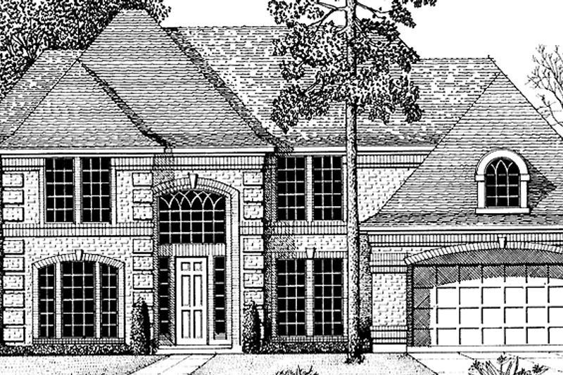 House Plan Design - Country Exterior - Front Elevation Plan #974-49