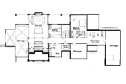 Craftsman Style House Plan - 6 Beds 4 Baths 5806 Sq/Ft Plan #928-173 