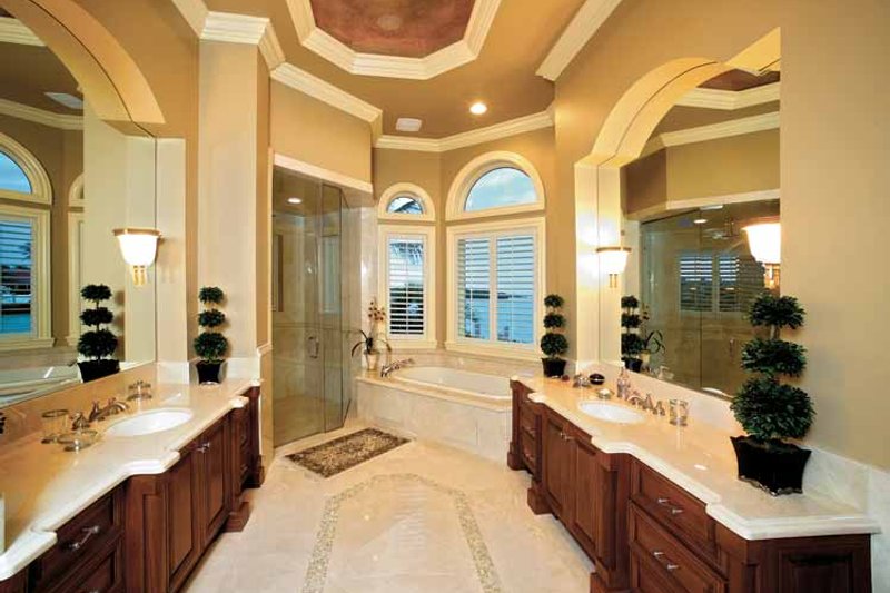 Home Plan - Interior - Bathroom 1 for Mediterranean House Plan #1017-14 - 5 bed, 5.5 bath