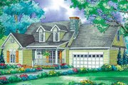 Country Style House Plan - 3 Beds 2.5 Baths 1777 Sq/Ft Plan #17-3195 