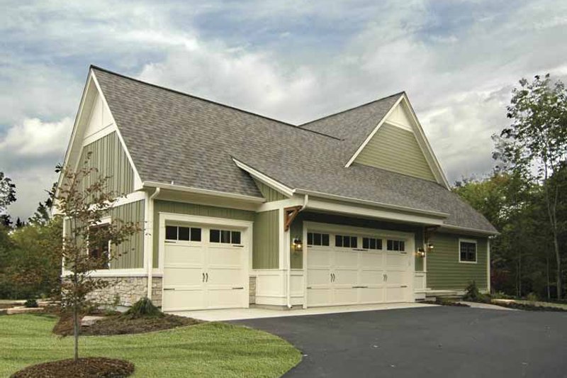Home Plan - Exterior - Other Elevation for Bungalow House Plan #928-169 - 2 bed, 2.5 bath