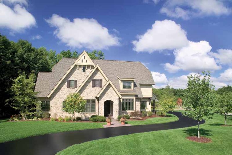 Home Plan - European Exterior - Front Elevation Plan #928-42