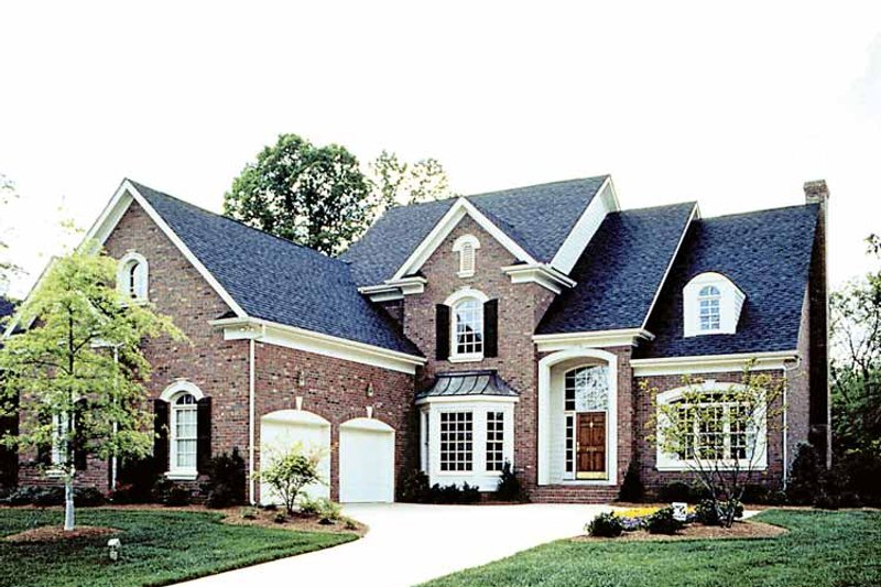 Home Plan - Exterior - Front Elevation 3 for Traditional House Plan #453-564 - 4 bed, 3.5 bath