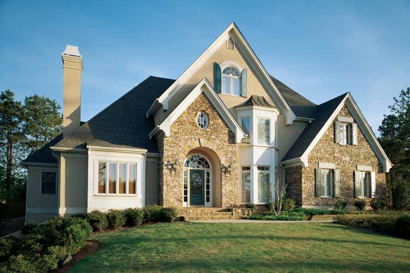 Home Plan - Exterior - Front Elevation 6 for Country House Plan #429-113 - 4 bed, 3.5 bath