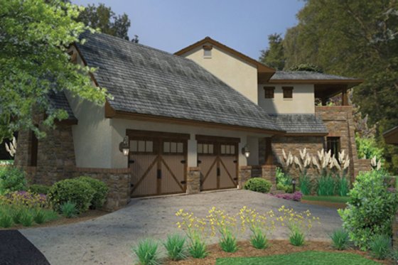 Exterior - Other Elevation for Cottage House Plan #120-244 - 3 bed, 4 bath