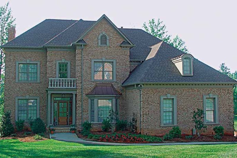 Dream House Plan - Colonial Exterior - Front Elevation Plan #453-223
