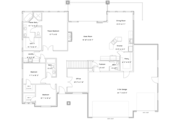 Ranch Style House Plan - 5 Beds 3.5 Baths 4156 Sq/Ft Plan #1060-30 