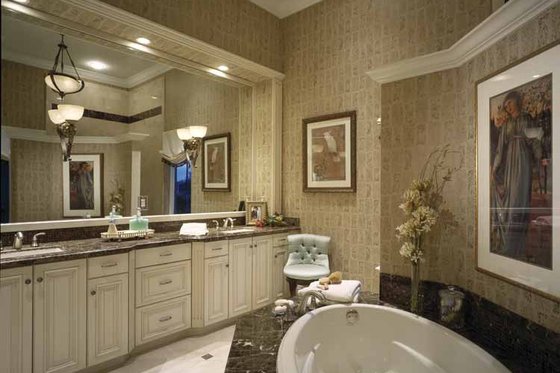 Interior - Bathroom for Mediterranean House Plan #930-324 - 3 bed, 3.5 bath