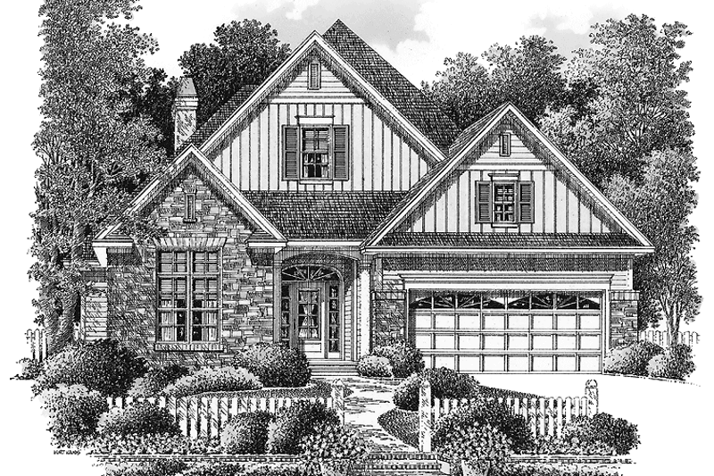 Home Plan - Ranch Exterior - Front Elevation Plan #929-547