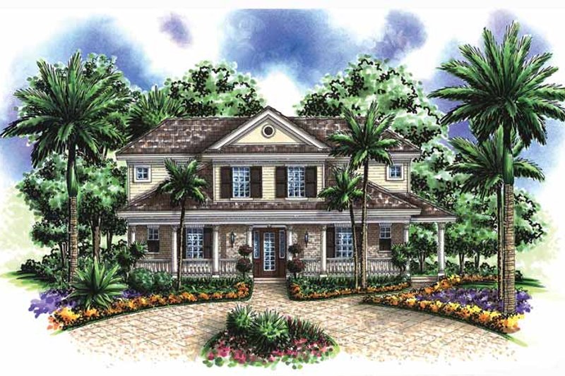 Architectural House Design - Contemporary Exterior - Front Elevation Plan #1017-52
