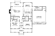 Classical Style House Plan - 4 Beds 3 Baths 2485 Sq/Ft Plan #929-679 