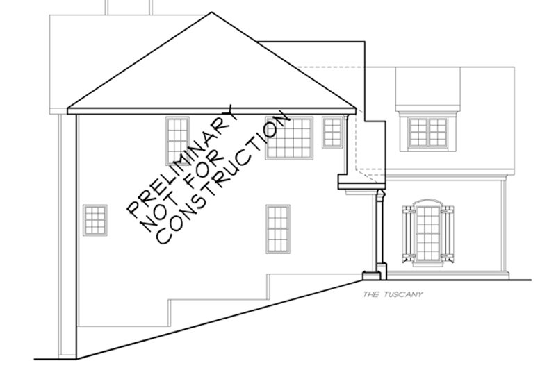 Home Plan - Exterior - Other Elevation for Country House Plan #927-829 - 3 bed, 3 bath