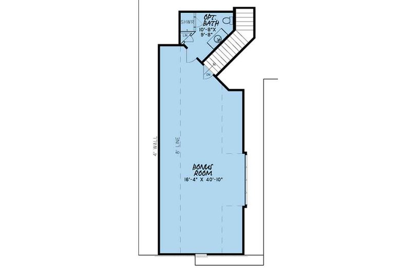Home Plan - Floor Plan - Other Floor for European House Plan #17-3398 - 3 bed, 2.5 bath