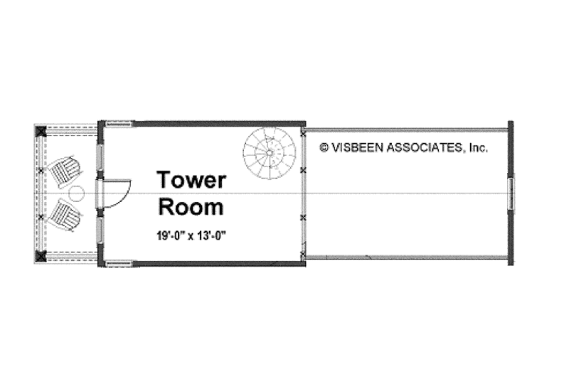 Home Plan - Floor Plan - Other Floor for Victorian House Plan #928-53 - 3 bed, 2.5 bath
