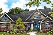 European Style House Plan - 3 Beds 2 Baths 1818 Sq/Ft Plan #929-967 