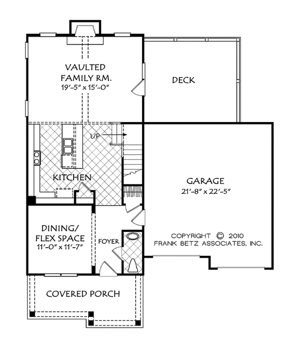 House Design - Country Floor Plan - Main Floor Plan #927-950