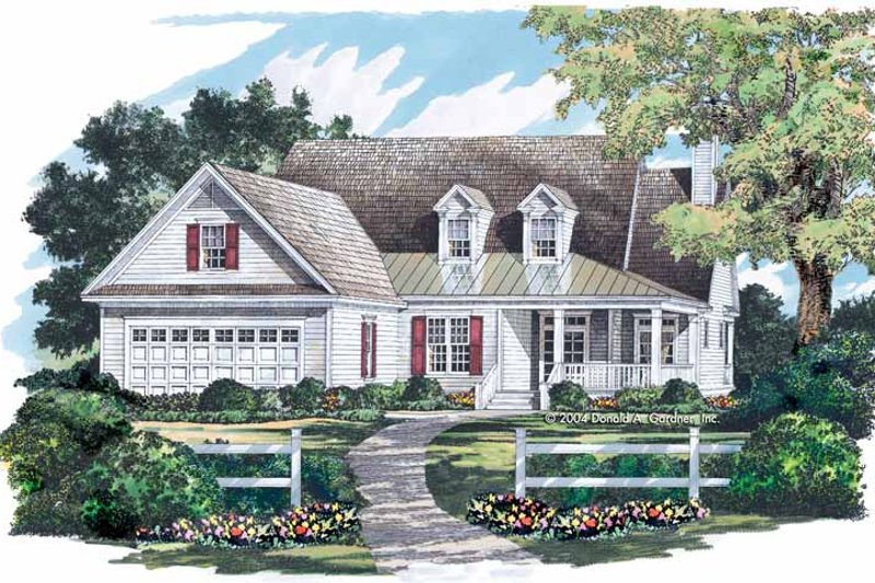 Home Plan - Country Exterior - Front Elevation Plan #929-711