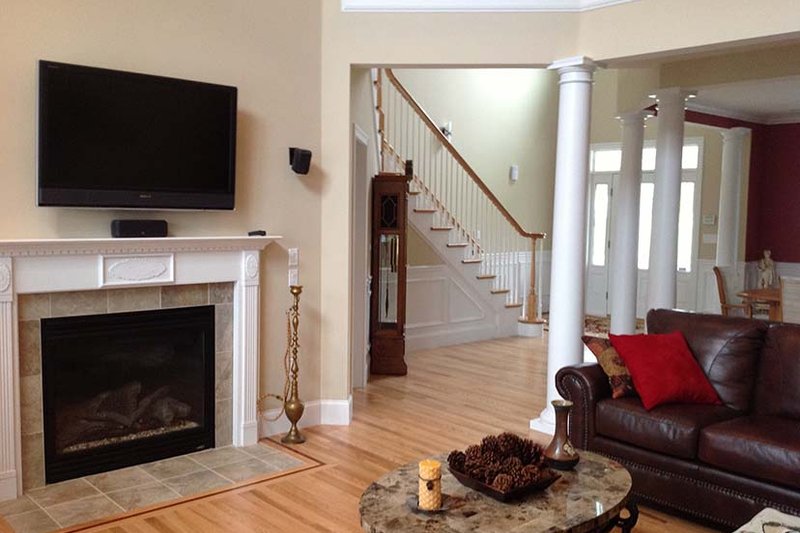 Home Plan - Interior - Family Room for Country House Plan #927-642 - 4 bed, 3.5 bath