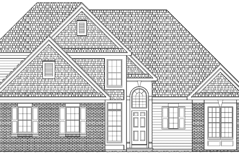 Home Plan - Traditional Exterior - Front Elevation Plan #328-342