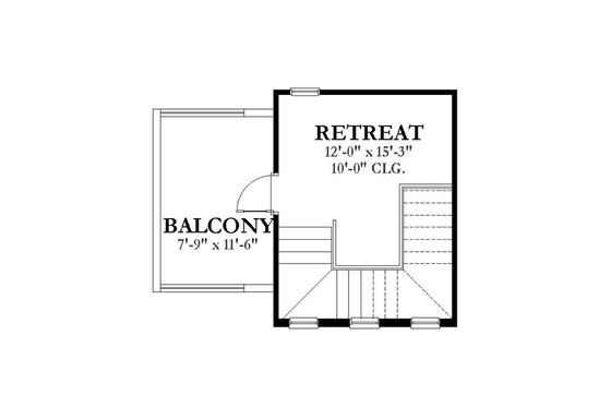 Floor Plan - Other Floor for Mediterranean House Plan #1058-152 - 3 bed, 4 bath