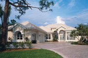 Mediterranean Style House Plan - 3 Beds 3 Baths 2794 Sq/Ft Plan #930-24 