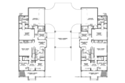 Country Style House Plan - 8 Beds 6 Baths 4630 Sq/Ft Plan #17-2821 