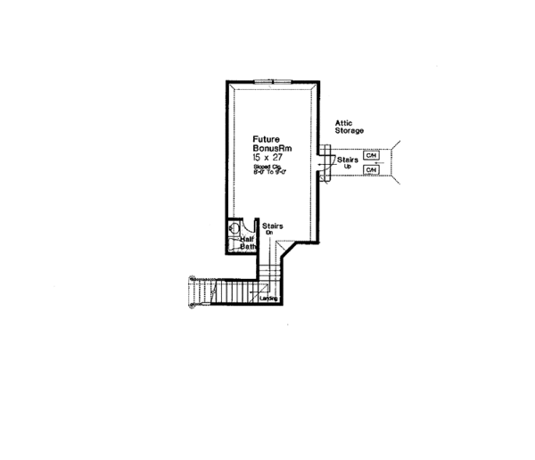 Home Plan - Country Floor Plan - Other Floor Plan #310-1251